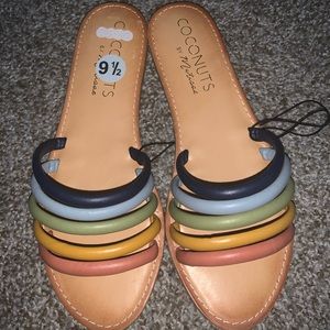 Multicolor sandals